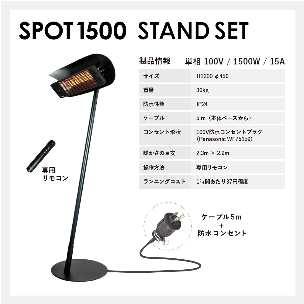 SPOT1500 STAND SET