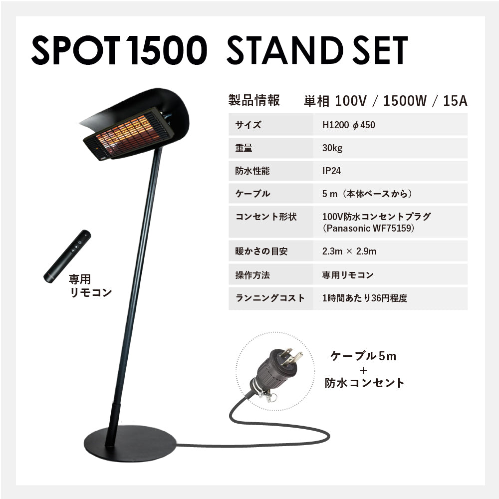 SPOT1500 STAND SET